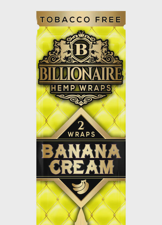 Billionaire Hemp Wraps - Banana Cream