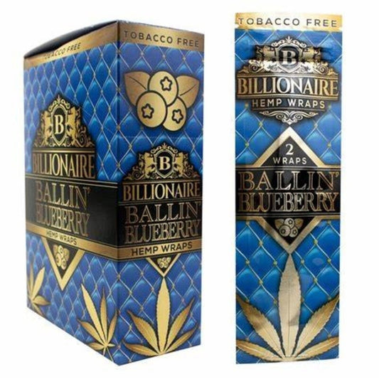 Billionaire Hemp Wraps - Ballin Blueberry