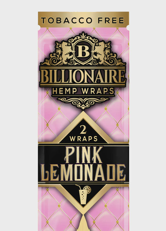 Billionaire Hemp Wraps - Pink Lemonade