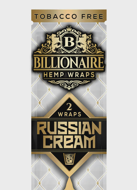 Billionaire Hemp Wraps - Russian Cream