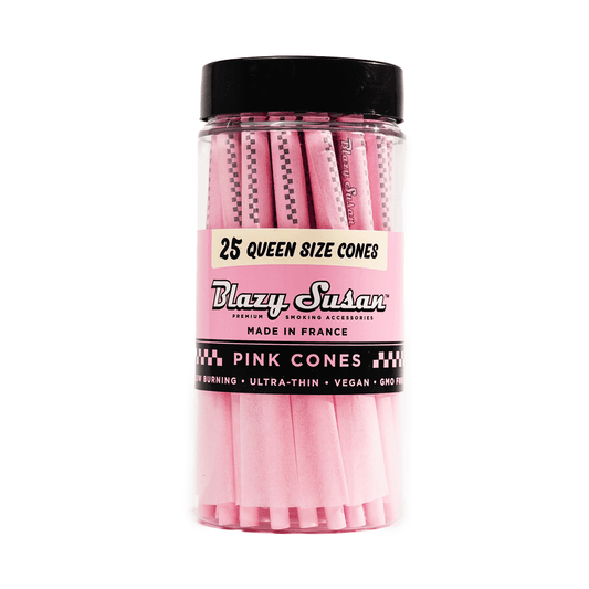 Blazy Susan Queen Size Cones 25pk Pink