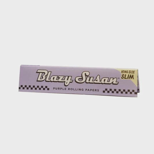 Blazy Susan Rolling Papers King Slim Size Purple