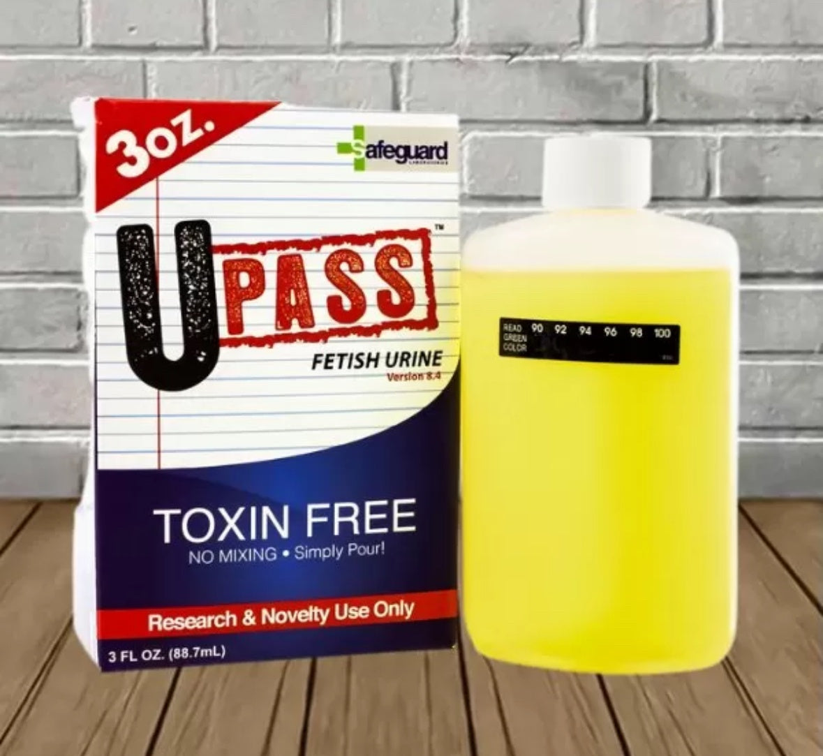 U Pass Synthetic Urine  3oz.