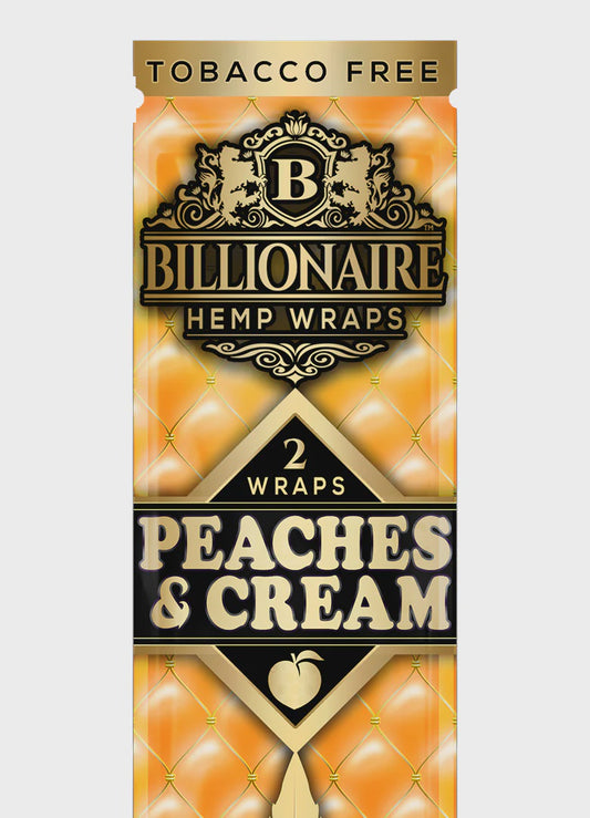 Billionaire Hemp Wraps - Peaches & Cream