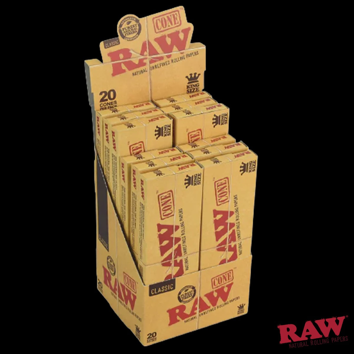 Raw Classic Cone King Size 20pk