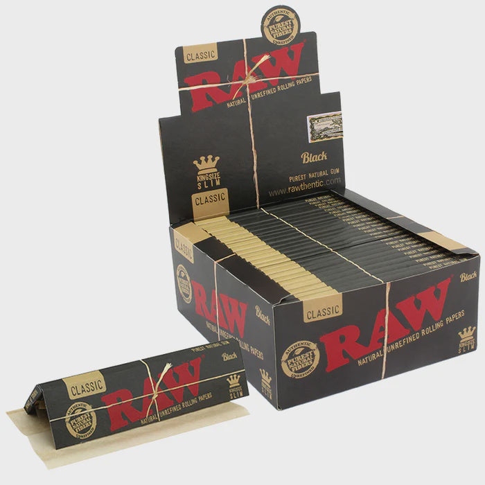 Raw Classic Black Paper King Size