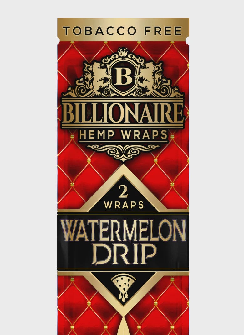 Billionaire Hemp Wraps - Watermelon Drip