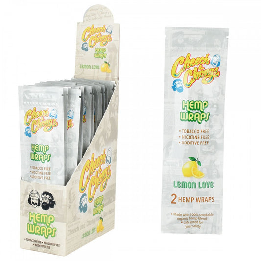 Cheech Chong Hemp Wraps - Lemon Love