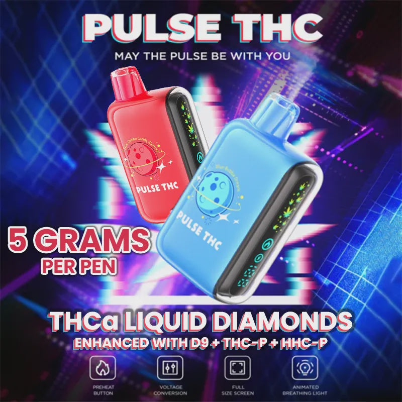 Pulse THC-A Liquid Diamond 5G Disposable