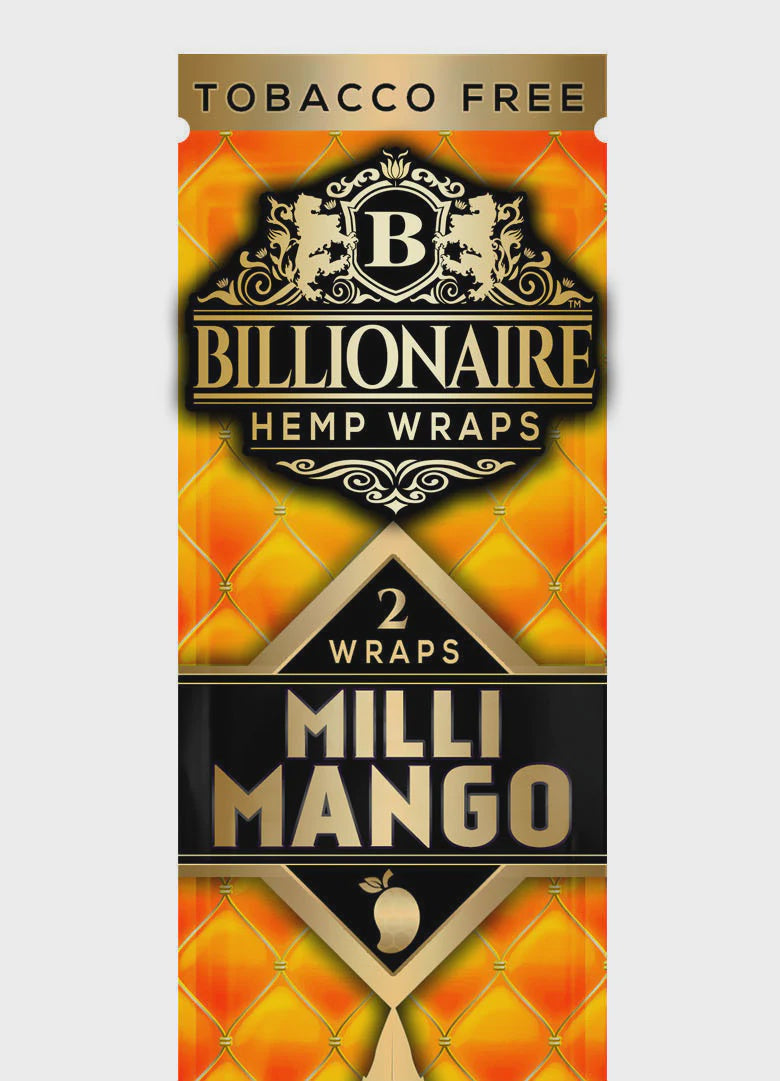 Billionaire Hemp Wraps - Milli Mango