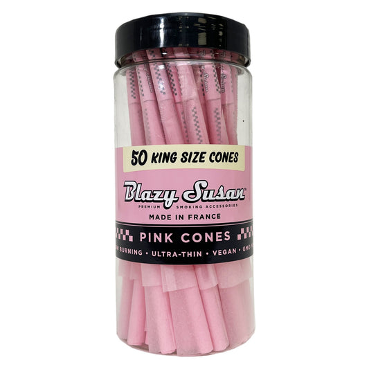 Blazy Susan King Size  Cones 50pk Pink