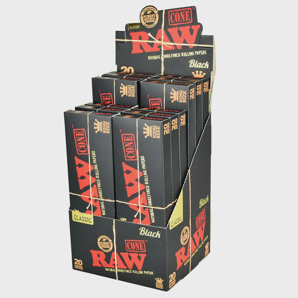 Raw Classic Black King Size 20pk