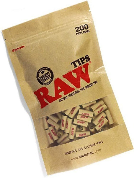 Raw Pre-Rolled Tips 200ct